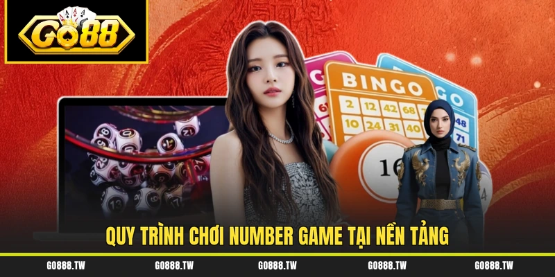 Quy trình chơi Number game tại nền tảng