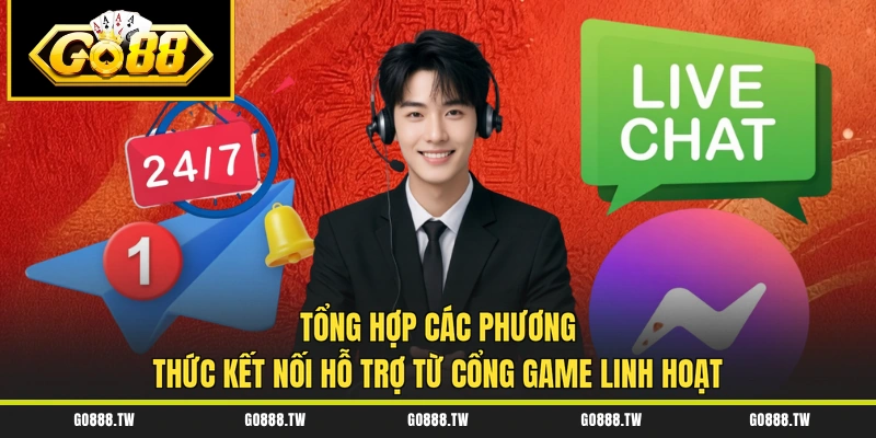 Tổng hợp các phương thức kết nối hỗ trợ từ cổng game linh hoạt